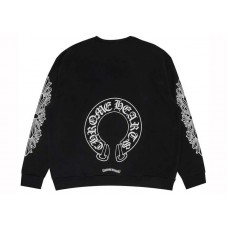 Chrome Hearts Horseshoe Crewneck Black