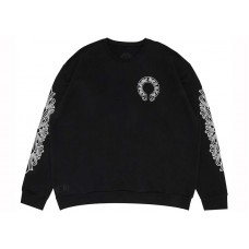 Chrome Hearts Horseshoe Crewneck Black