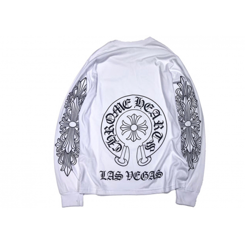 Оригинальный шмот Chrome Hearts Las Vegas Exclusive L/S T-Shirt White