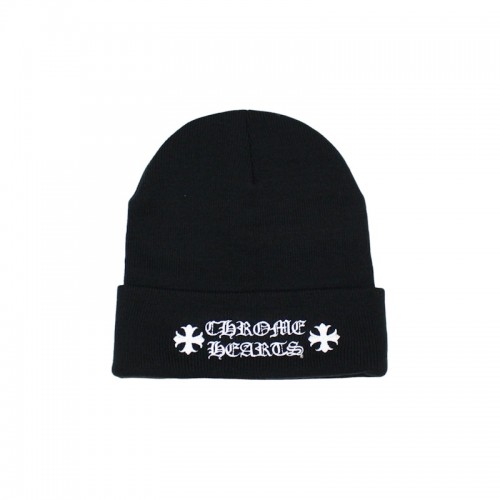 Chrome Hearts Logo Beanie Black