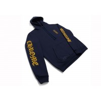 Chrome Hearts Logo Hoodie Navy