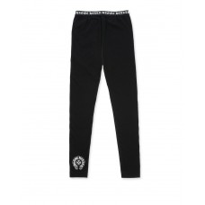 Chrome Hearts Logo Leggings Black