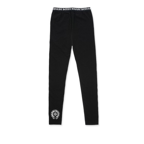 Chrome Hearts Logo Leggings Black