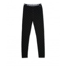 Chrome Hearts Logo Leggings Black/Grey Multilogo