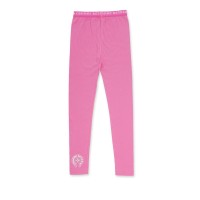 Chrome Hearts Logo Leggings Pink