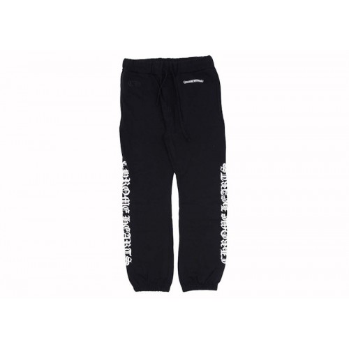Chrome Hearts Logo Sweatpants Black
