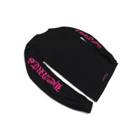 Chrome Hearts Long Sleeve Pocket Crew Hot Pink/Black