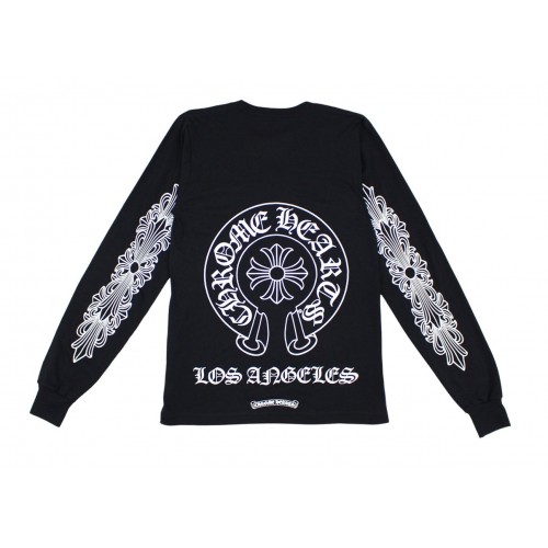 Оригинальный шмот Chrome Hearts Los Angeles Excluisve L/S T-shirt Black