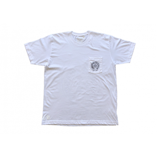 Оригинальный шмот Chrome Hearts Los Angeles Exclusive Pocket T-Shirt White