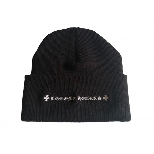 Chrome Hearts Matty Boy Chomper Beanie Black