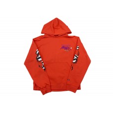 Chrome Hearts Matty Boy Sadistic Lipstick Hoodie Red