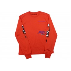 Chrome Hearts Matty Boy Sadistic Lipstick L/S T-shirt Red