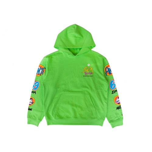 Оригинальный шмот Chrome Hearts Matty Boy Sex Records Hoodie Citrus