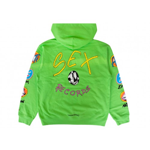 Оригинальный шмот Chrome Hearts Matty Boy Sex Records Hoodie Citrus