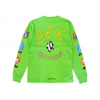 Chrome Hearts Matty Boy Sex Records L/S T-shirt Citrus