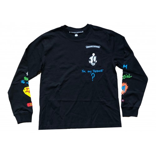 Оригинальный шмот Chrome Hearts Matty Boy Sex Records Link L/S T-shirt Black