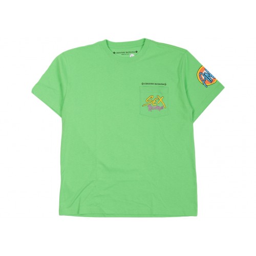 Оригинальный шмот Chrome Hearts Matty Boy Sex Records T-shirt Citrus