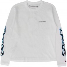 Chrome Hearts Matty Boy Sinister Thermal L/S T-shirt White