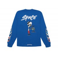 Chrome Hearts Matty Boy Space L/S T-Shirt Blue