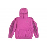 Chrome Hearts Matty Boy Spider Web Hoodie Purple