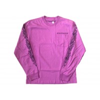 Chrome Hearts Matty Boy Spider Web L/S T-shirt Purple