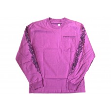 Chrome Hearts Matty Boy Spider Web L/S T-shirt Purple
