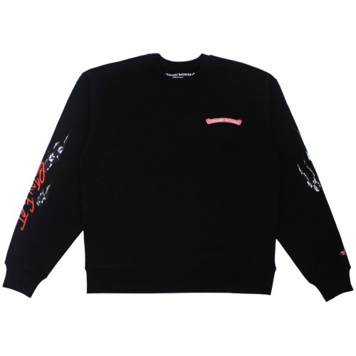 Оригинальный шмот Chrome Hearts Matty Boy Stay Fast Sweater Black