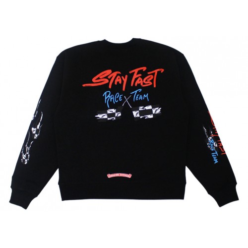 Оригинальный шмот Chrome Hearts Matty Boy Stay Fast Sweater Black