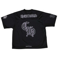 Chrome Hearts Mesh Stadium Football Jersey Black