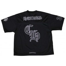Chrome Hearts Mesh Stadium Football Jersey Black