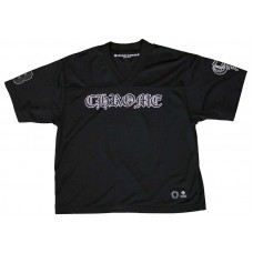 Chrome Hearts Mesh Stadium Football Jersey Black