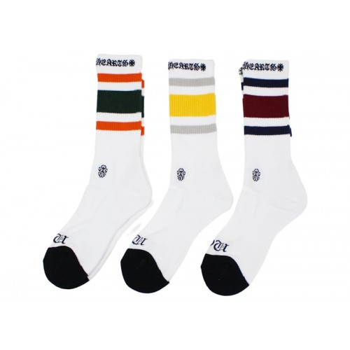Chrome Hearts Miami Socks (3 Pack) Multi