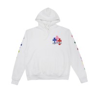 Chrome Hearts Multi Color Cross Hoodie White