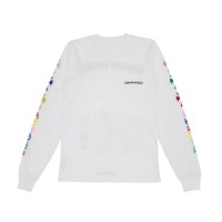 Chrome Hearts Multi Color Cross L/S T-shirt White