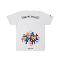 Chrome Hearts Multi Color Cross T-shirt White