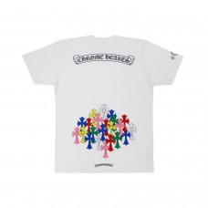 Chrome Hearts Multi Color Cross T-shirt White