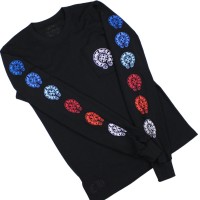 Chrome Hearts Multi Color Horse Shoe L/S T-shirt Black