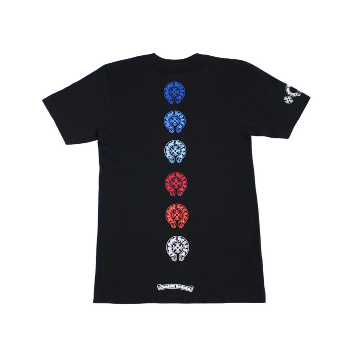 Chrome Hearts Multicolor Horseshoe T-Shirt Black