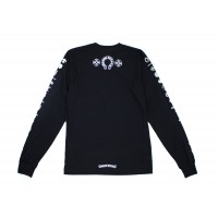 Chrome Hearts Multi Logo Script Long Sleeve T-shirt Black
