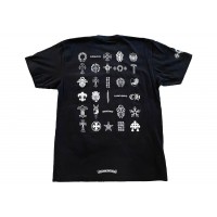 Chrome Hearts Multi Logo T-shirt Black