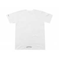Chrome Hearts Neck Letters Logo T-shirt White