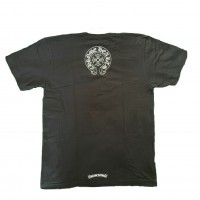 Chrome Hearts Neck Logo Horse Shoe T-Shirt Black