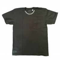 Chrome Hearts Neck Logo Horse Shoe T-Shirt Black