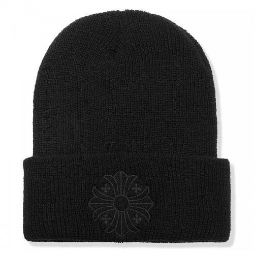 Chrome Hearts Plus Cross Beanie Black Chrome Hearts Plus Cross Beanie Black