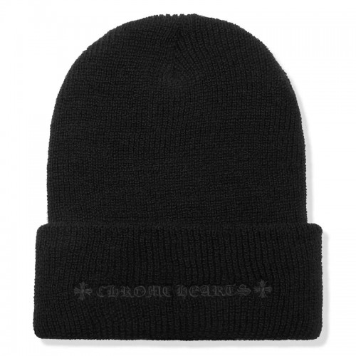 Chrome Hearts Plus Cross Beanie Black Chrome Hearts Plus Cross Beanie Black