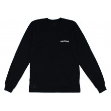Chrome Hearts Script Letter Logo L/S T-shirt Black