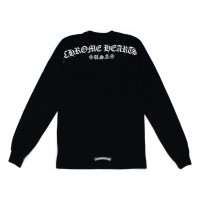 Chrome Hearts Script Letter Logo L/S T-shirt Black