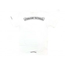 Chrome Hearts Scroll Logo Pocket T-shirt White
