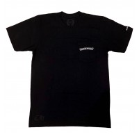 Chrome Hearts Scroll Logo T-Shirt Black
