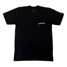 Chrome Hearts Scroll Logo T-Shirt Black